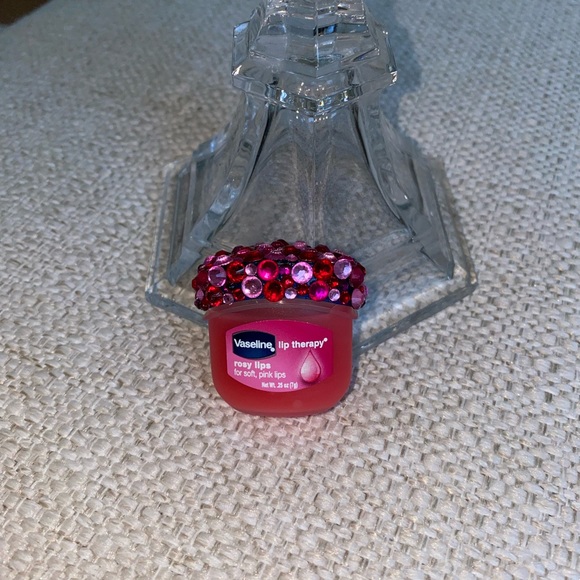 Bling Bedazzle Jewl Vaseline Lip Balm |Rosy Lips | 0.25 oz - Picture 4 of 9